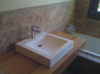 Lavabos de m&aacute;rmol