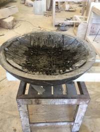 Fuente negro marquina 07