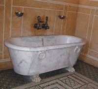 Bañeras de mármol blanco