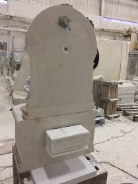 Fuente de pared en mármol 09