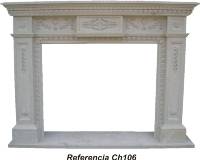 € chimenea mármol