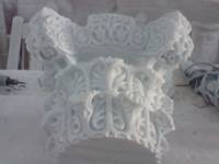 Capitel de mármol árabe Capitel de mármol árabe