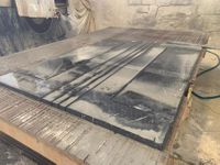 Fabricación chimenea mármol negro marquina 01