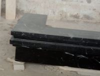 Fabricación chimenea mármol negro marquina 02