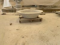 Fase fabricaci&oacute;n de fuentes de marmol blanco macael 06