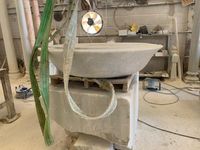 Fase fabricaci&oacute;n de fuentes de marmol blanco macael 07