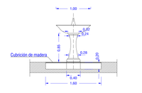 Planos dise&ntilde;o fuente marmol 01