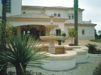 Fuente de mármol crema marfil