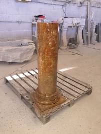 Columna acabada pulida 04