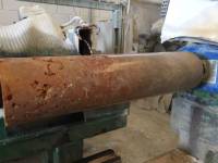 Columna marmol travertino oro