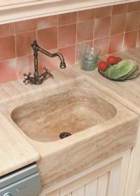 Pila o Fregaderos de piedra rústico