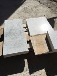 Proceso fabricación sagrario en mármol blanco 04