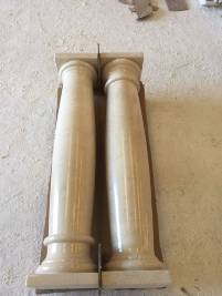 Columna crema marfil 120 cm 001